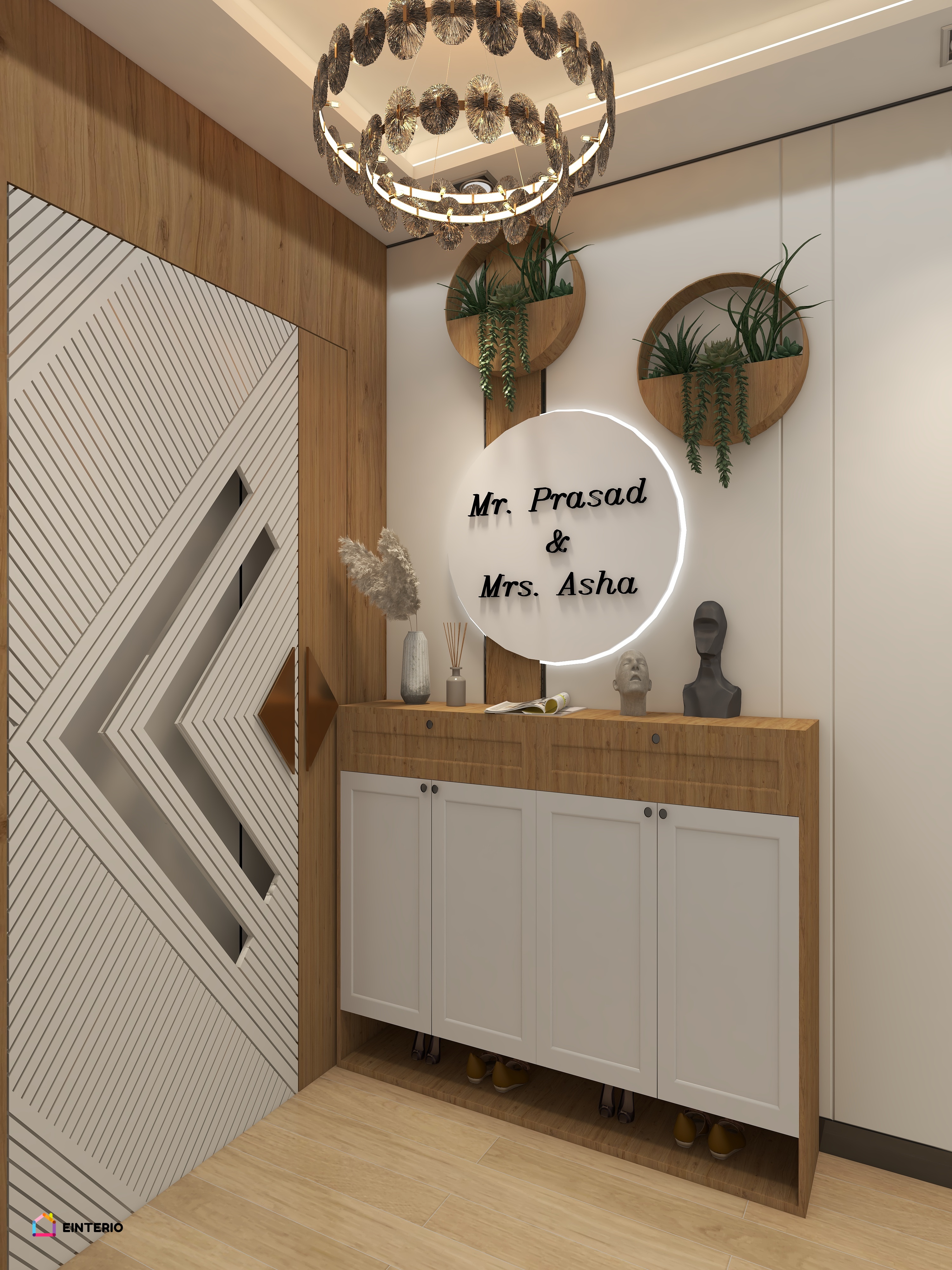 4 BHK Stylish Minimalism in a Compact Home Design Walkthrough